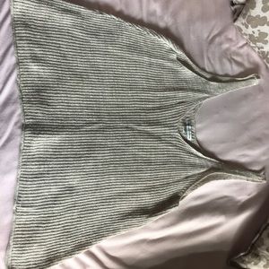 Crocheted American Eagle Tank-Top Sweater